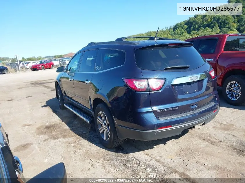 1GNKVHKD0HJ285577 2017 Chevrolet Traverse 2Lt