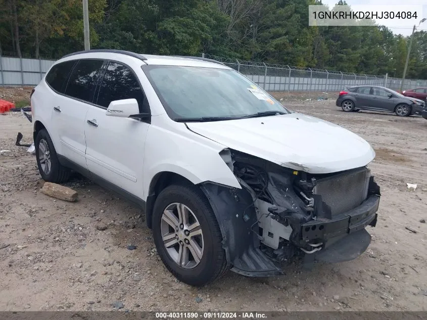 1GNKRHKD2HJ304084 2017 Chevrolet Traverse 2Lt