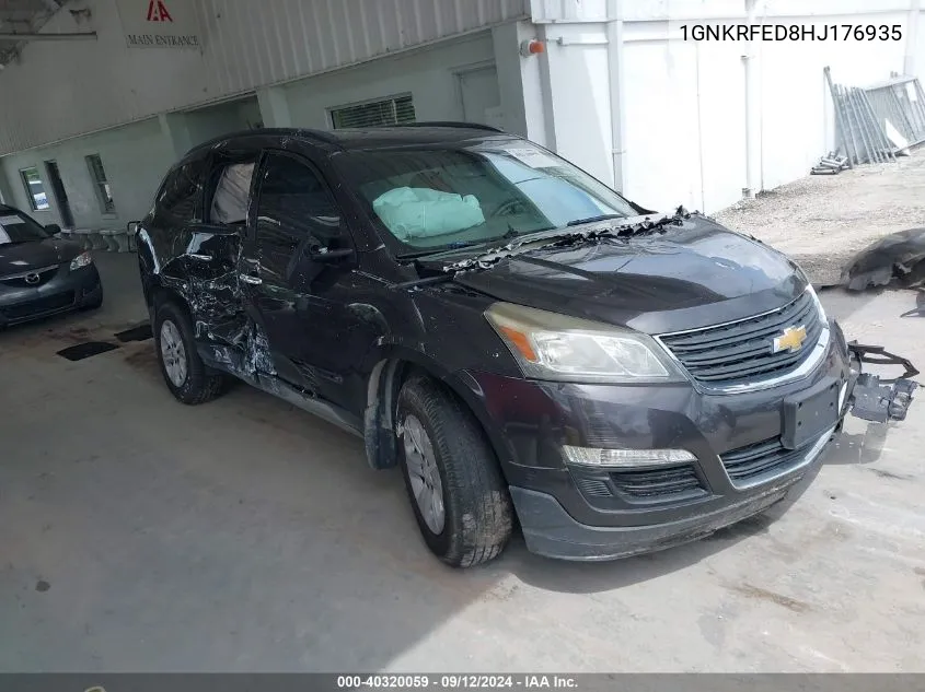 1GNKRFED8HJ176935 2017 Chevrolet Traverse Ls