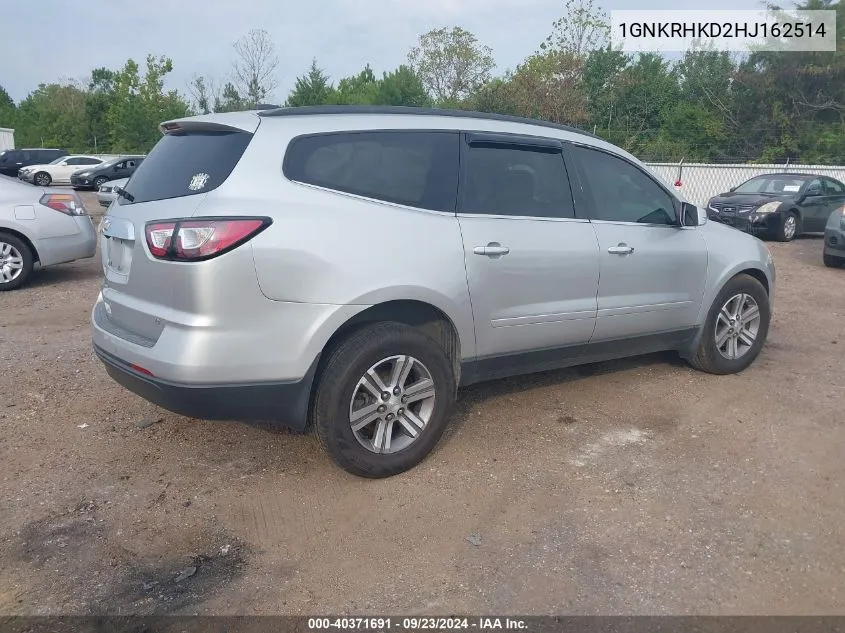 1GNKRHKD2HJ162514 2017 Chevrolet Traverse Lt