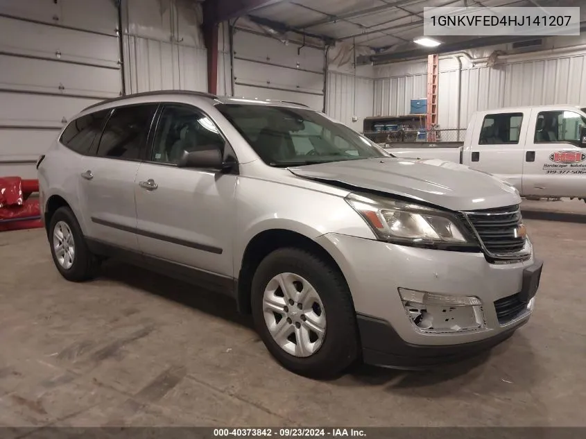 1GNKVFED4HJ141207 2017 Chevrolet Traverse Ls