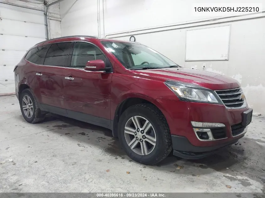 1GNKVGKD5HJ225210 2017 Chevrolet Traverse 1Lt