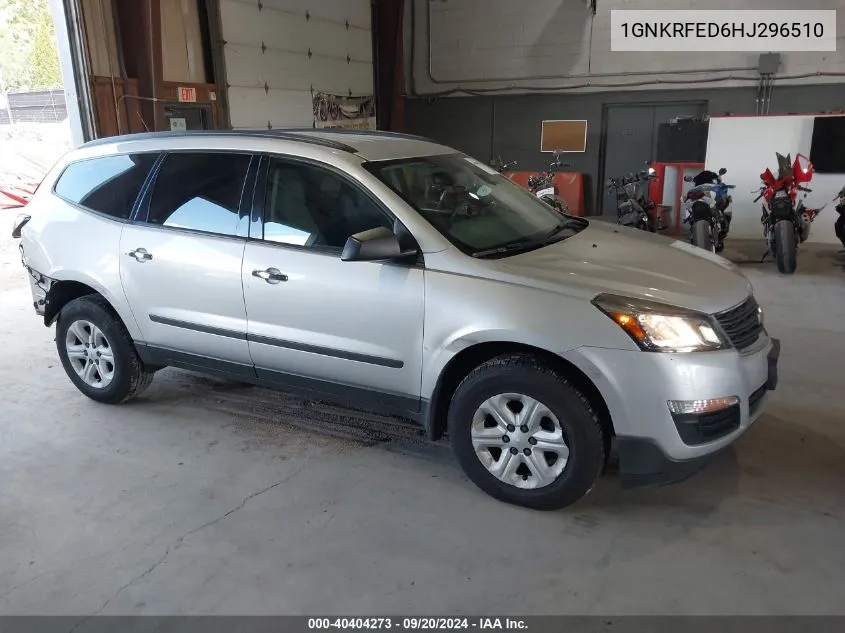 1GNKRFED6HJ296510 2017 Chevrolet Traverse Ls