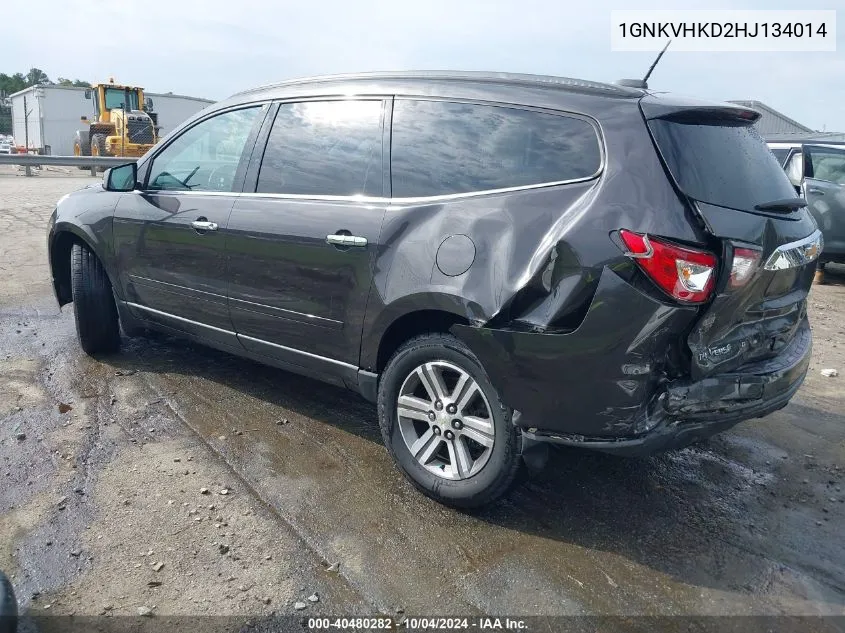 2017 Chevrolet Traverse 2Lt VIN: 1GNKVHKD2HJ134014 Lot: 40480282