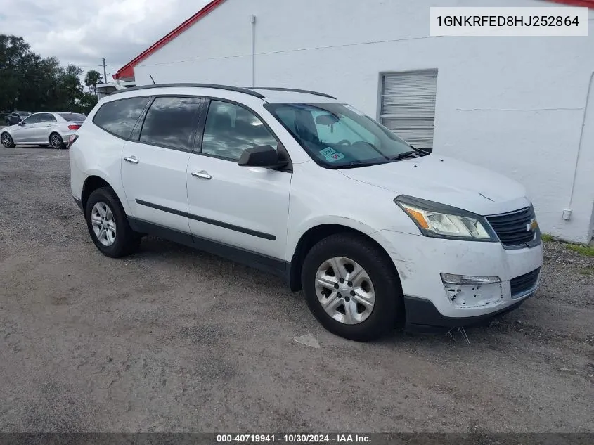 1GNKRFED8HJ252864 2017 Chevrolet Traverse Ls