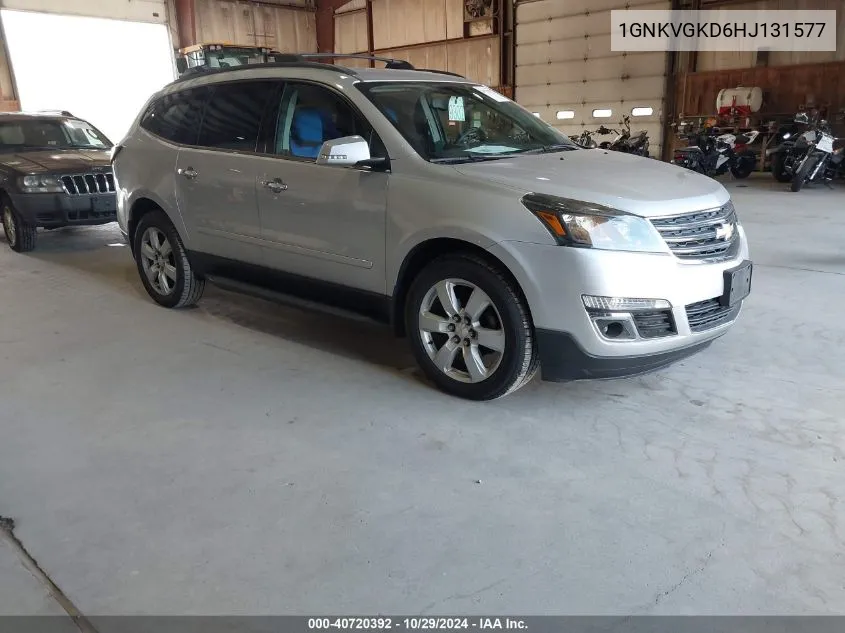 2017 Chevrolet Traverse 1Lt VIN: 1GNKVGKD6HJ131577 Lot: 40720392