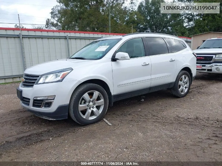 2017 Chevrolet Traverse Premier VIN: 1GNKRJKD7HJ199047 Lot: 40777774