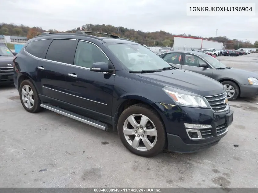 2017 Chevrolet Traverse Premier VIN: 1GNKRJKDXHJ196904 Lot: 40838149