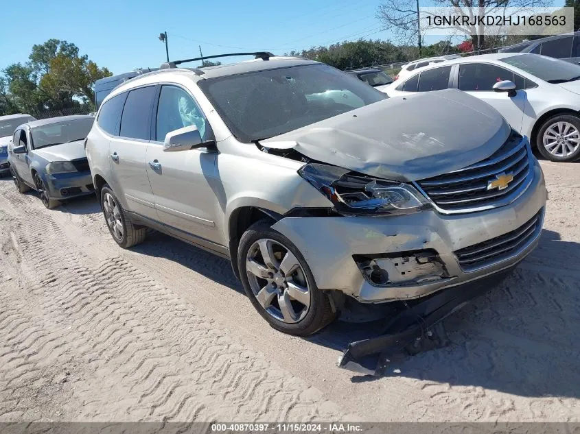 2017 Chevrolet Traverse Premier VIN: 1GNKRJKD2HJ168563 Lot: 40870397