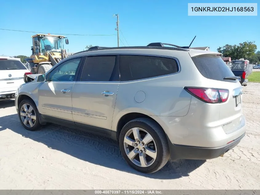 2017 Chevrolet Traverse Premier VIN: 1GNKRJKD2HJ168563 Lot: 40870397