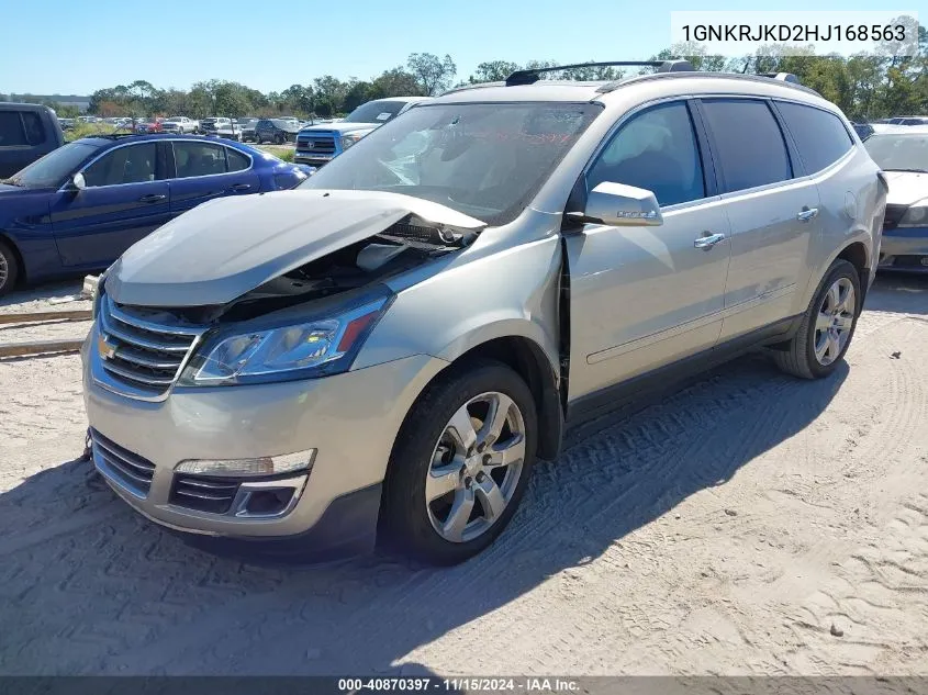 2017 Chevrolet Traverse Premier VIN: 1GNKRJKD2HJ168563 Lot: 40870397