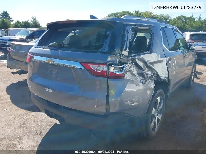 1GNERHKW6JJ233279 2018 Chevrolet Traverse 3Lt