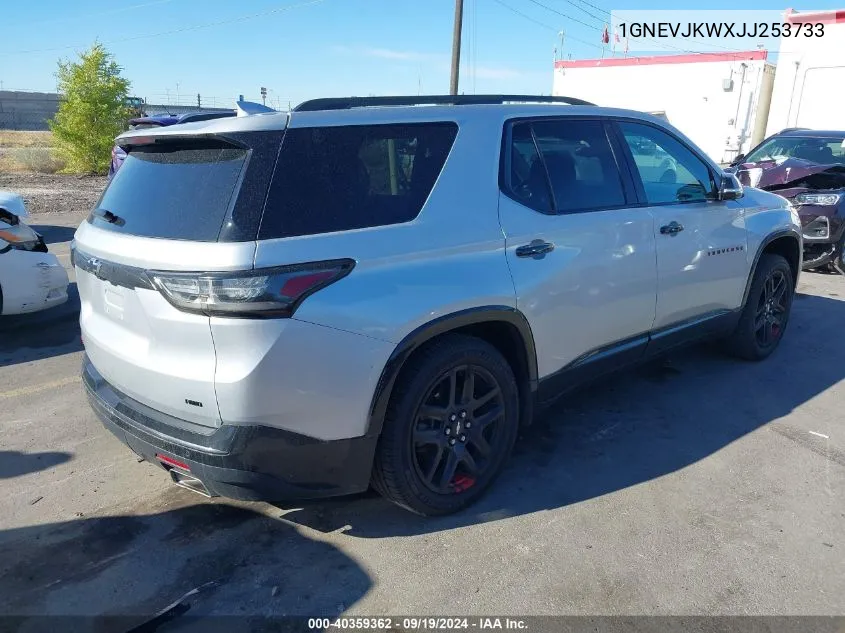 1GNEVJKWXJJ253733 2018 Chevrolet Traverse Premier