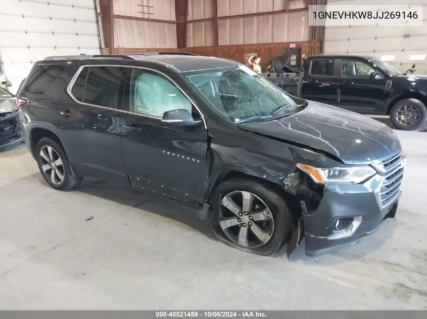 1GNEVHKW8JJ269146 2018 Chevrolet Traverse 3Lt