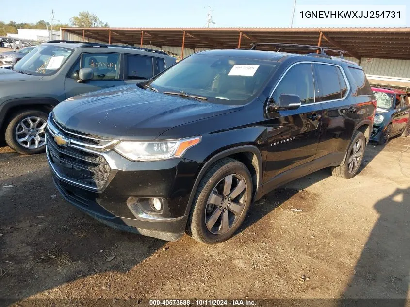 1GNEVHKWXJJ254731 2018 Chevrolet Traverse 3Lt