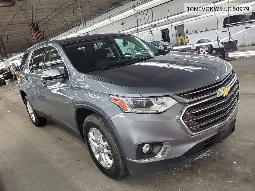 2018 Chevrolet Traverse 1Lt VIN: 1GNEVGKW5JJ150979 Lot: 40633289