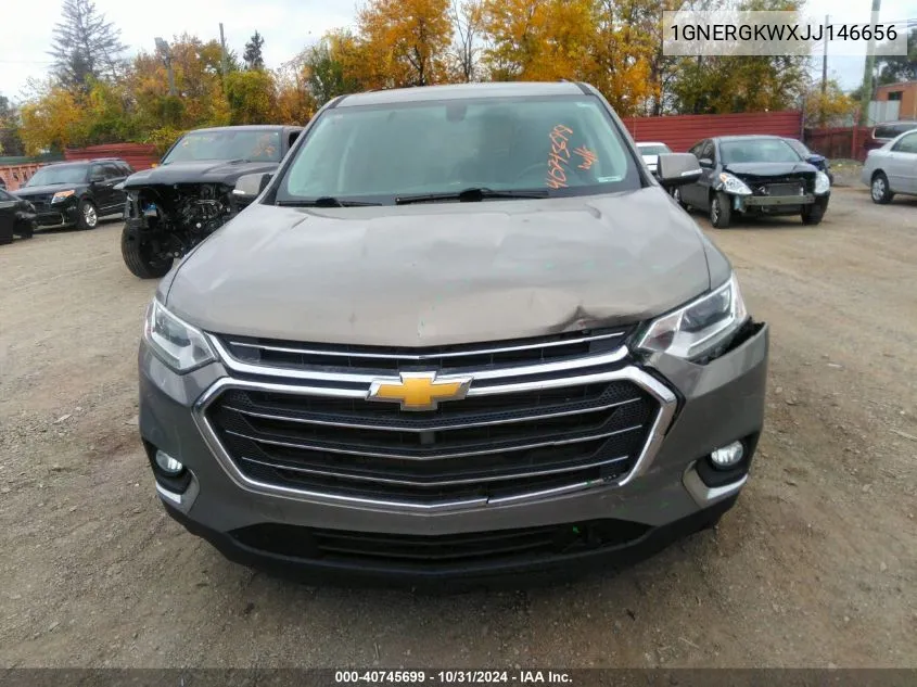 2018 Chevrolet Traverse 1Lt VIN: 1GNERGKWXJJ146656 Lot: 40745699