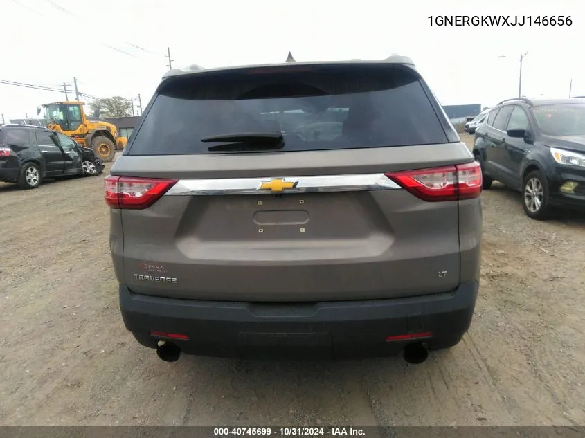 2018 Chevrolet Traverse 1Lt VIN: 1GNERGKWXJJ146656 Lot: 40745699