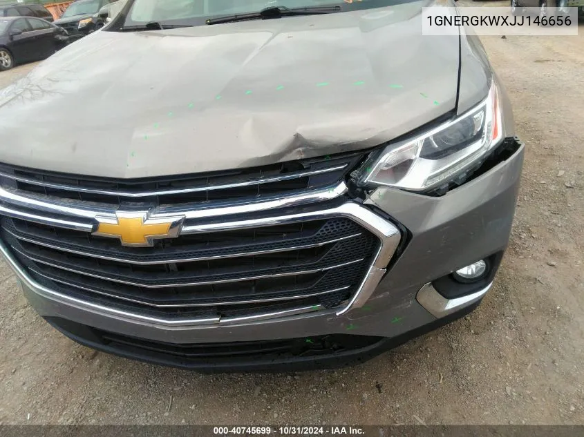 2018 Chevrolet Traverse 1Lt VIN: 1GNERGKWXJJ146656 Lot: 40745699