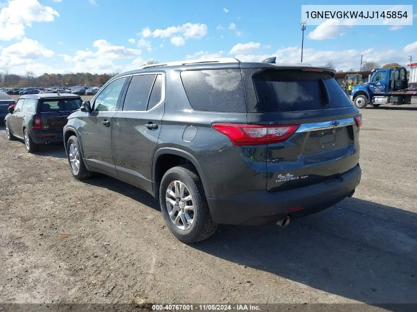 2018 Chevrolet Traverse 1Lt VIN: 1GNEVGKW4JJ145854 Lot: 40767001