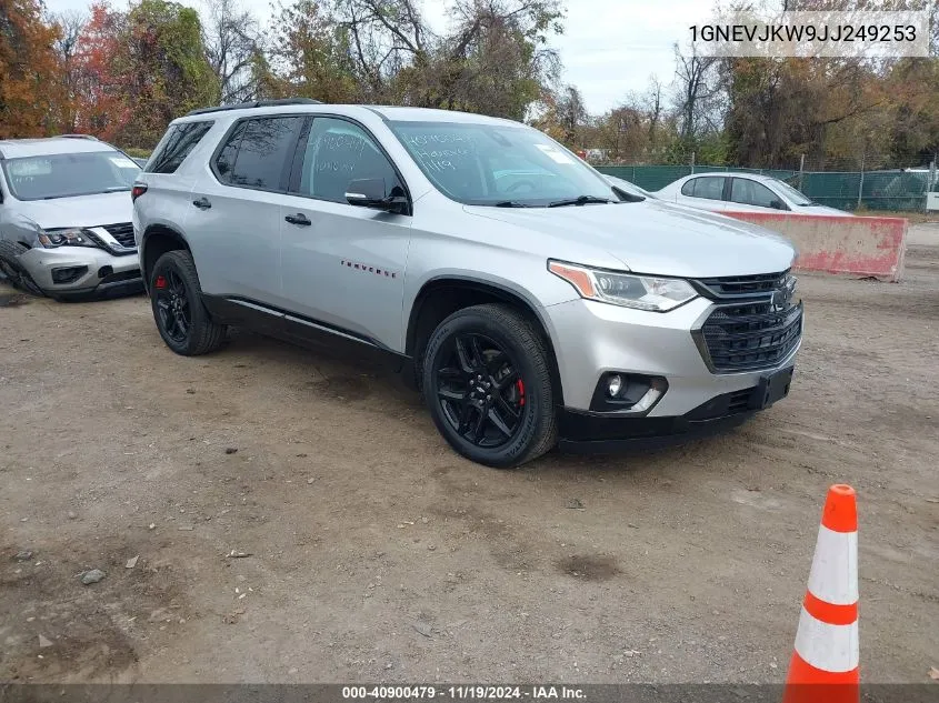 1GNEVJKW9JJ249253 2018 Chevrolet Traverse Premier