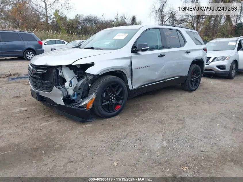 1GNEVJKW9JJ249253 2018 Chevrolet Traverse Premier