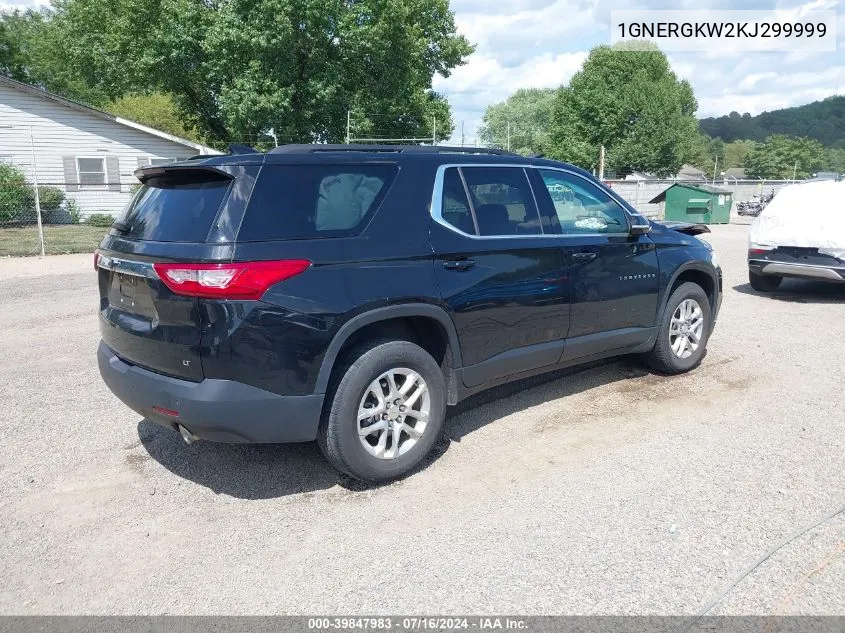 2019 Chevrolet Traverse 1Lt VIN: 1GNERGKW2KJ299999 Lot: 39847983