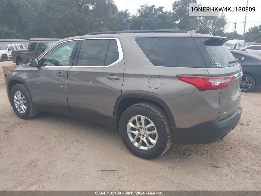 1GNERHKW4KJ180809 2019 Chevrolet Traverse 3Lt