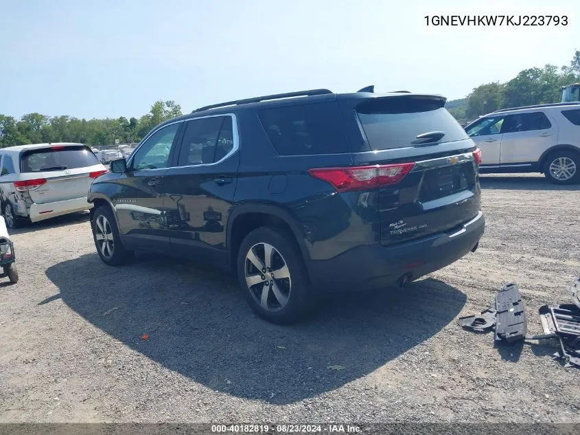 1GNEVHKW7KJ223793 2019 Chevrolet Traverse 3Lt