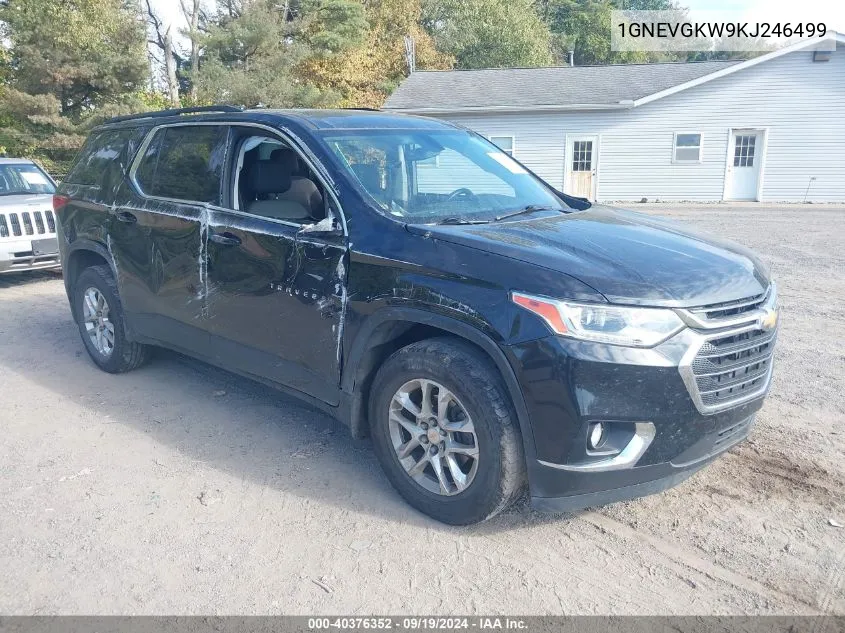 2019 Chevrolet Traverse 1Lt VIN: 1GNEVGKW9KJ246499 Lot: 40376352