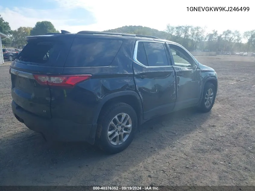 1GNEVGKW9KJ246499 2019 Chevrolet Traverse 1Lt