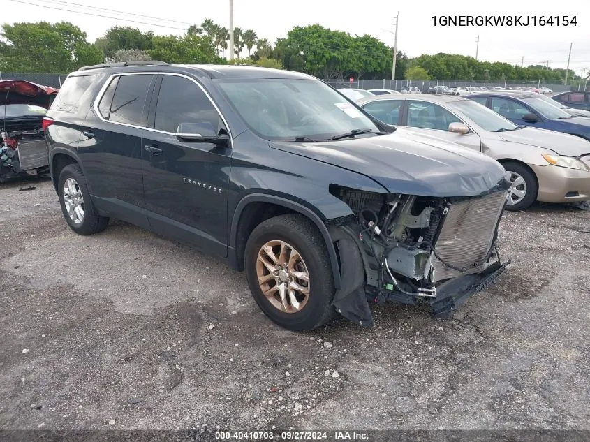 2019 Chevrolet Traverse 1Lt VIN: 1GNERGKW8KJ164154 Lot: 40410703