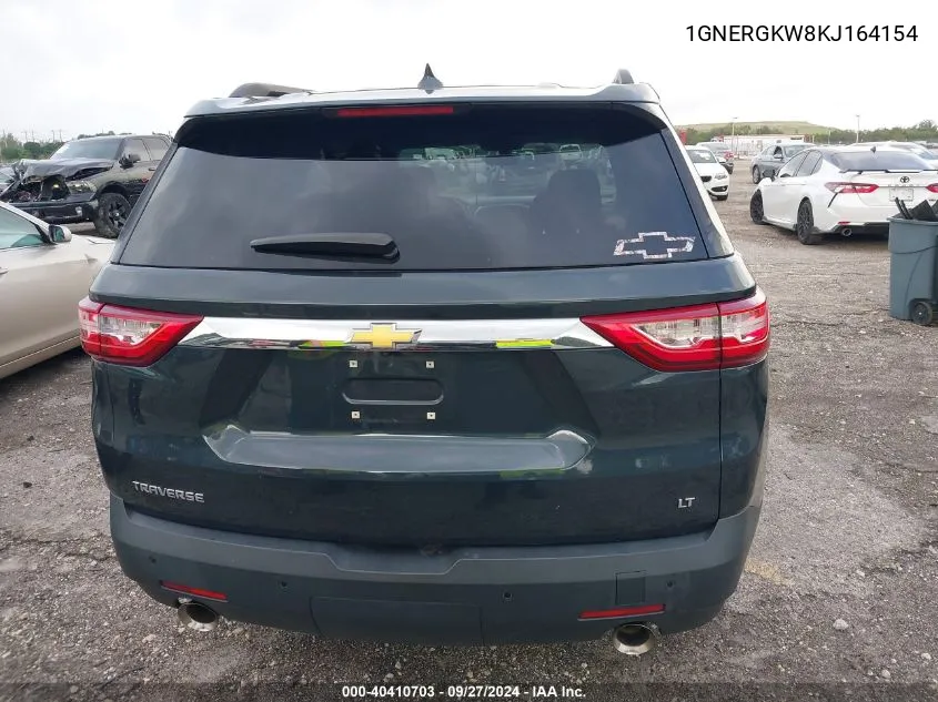 2019 Chevrolet Traverse 1Lt VIN: 1GNERGKW8KJ164154 Lot: 40410703