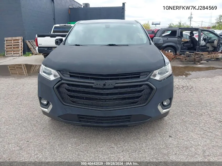 1GNERFKW7KJ284569 2019 Chevrolet Traverse Ls