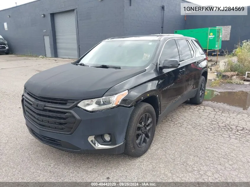 1GNERFKW7KJ284569 2019 Chevrolet Traverse Ls