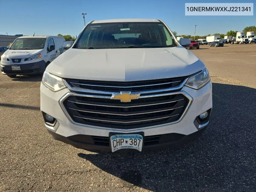 1GNERMKWXKJ221341 2019 Chevrolet Traverse Lt