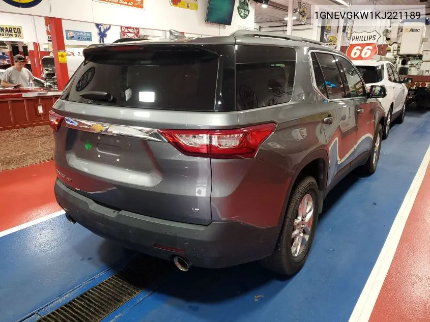 2019 Chevrolet Traverse 1Lt VIN: 1GNEVGKW1KJ221189 Lot: 40563627