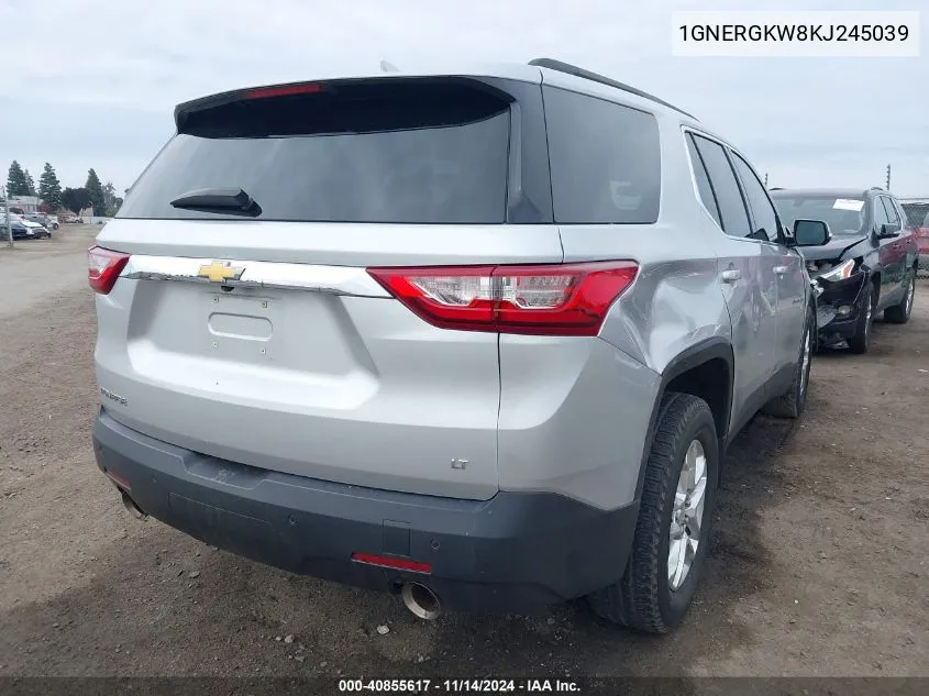 2019 Chevrolet Traverse 1Lt VIN: 1GNERGKW8KJ245039 Lot: 40855617