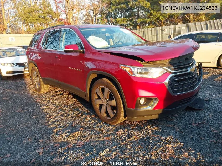 2019 Chevrolet Traverse 3Lt VIN: 1GNEVHKW1KJ234823 Lot: 40866020