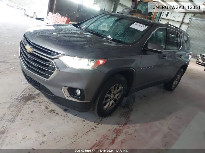 2019 Chevrolet Traverse 1Lt VIN: 1GNERGKW2KJ112051 Lot: 40899877