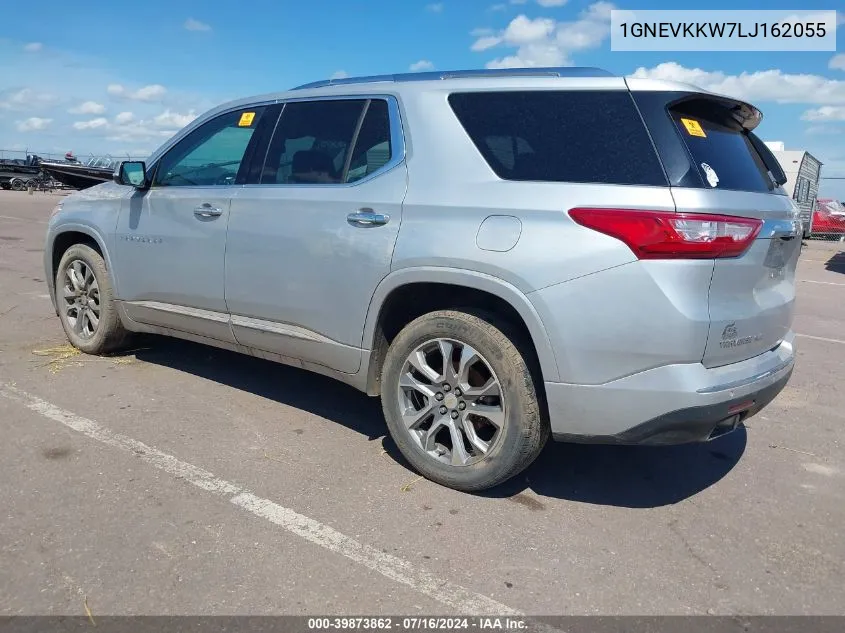 2020 Chevrolet Traverse Awd Premier VIN: 1GNEVKKW7LJ162055 Lot: 39873862