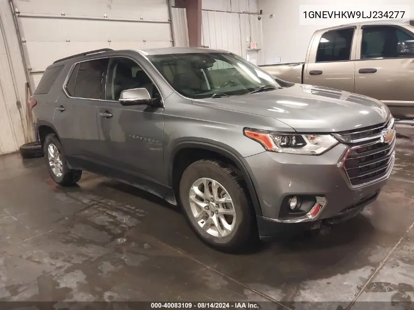 2020 Chevrolet Traverse Awd Lt Leather VIN: 1GNEVHKW9LJ234277 Lot: 40083109