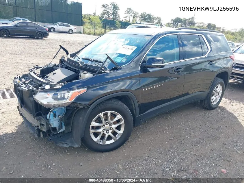 2020 Chevrolet Traverse Awd Lt Leather VIN: 1GNEVHKW9LJ255596 Lot: 40498350