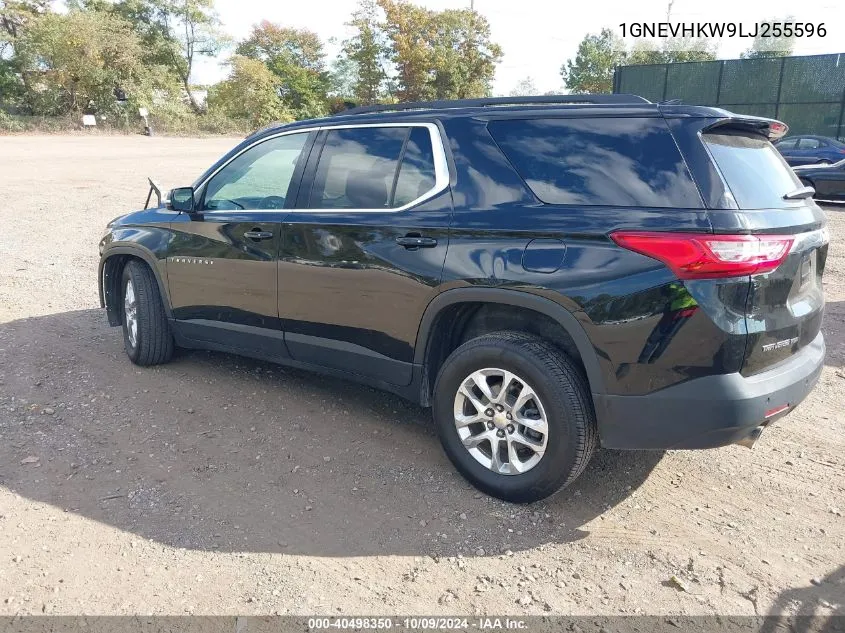 2020 Chevrolet Traverse Awd Lt Leather VIN: 1GNEVHKW9LJ255596 Lot: 40498350