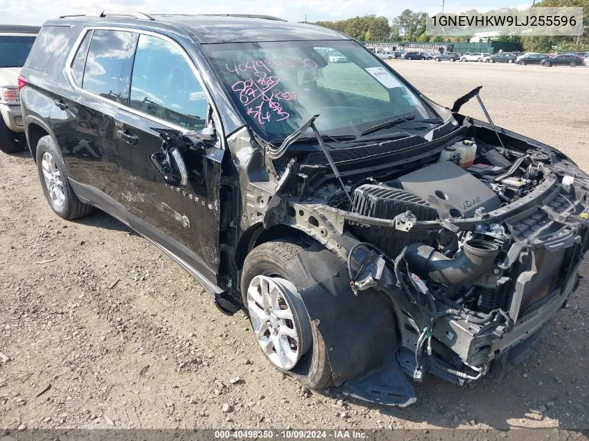 2020 Chevrolet Traverse Awd Lt Leather VIN: 1GNEVHKW9LJ255596 Lot: 40498350