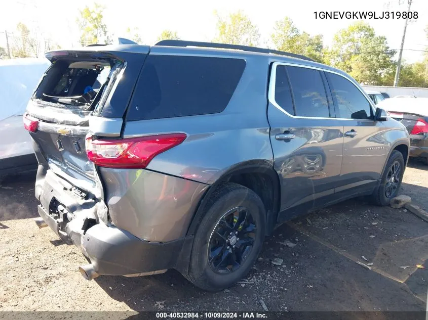 2020 Chevrolet Traverse Awd Lt Cloth VIN: 1GNEVGKW9LJ319808 Lot: 40532984