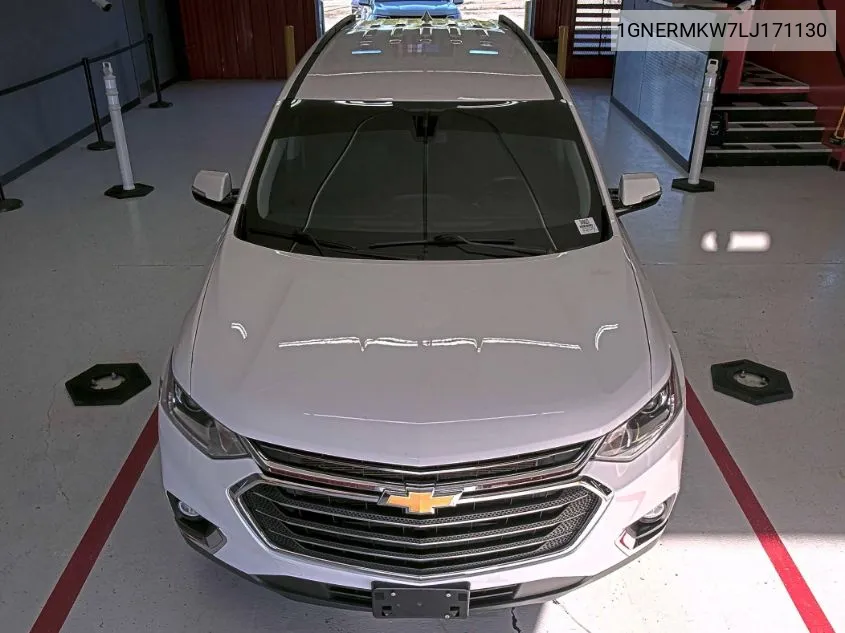 2020 Chevrolet Traverse Lt VIN: 1GNERMKW7LJ171130 Lot: 40610434