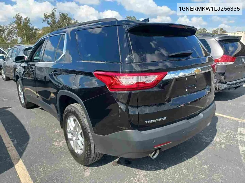 2020 Chevrolet Traverse Lt VIN: 1GNERMKW1LJ256335 Lot: 40781539