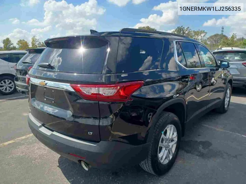 2020 Chevrolet Traverse Lt VIN: 1GNERMKW1LJ256335 Lot: 40781539