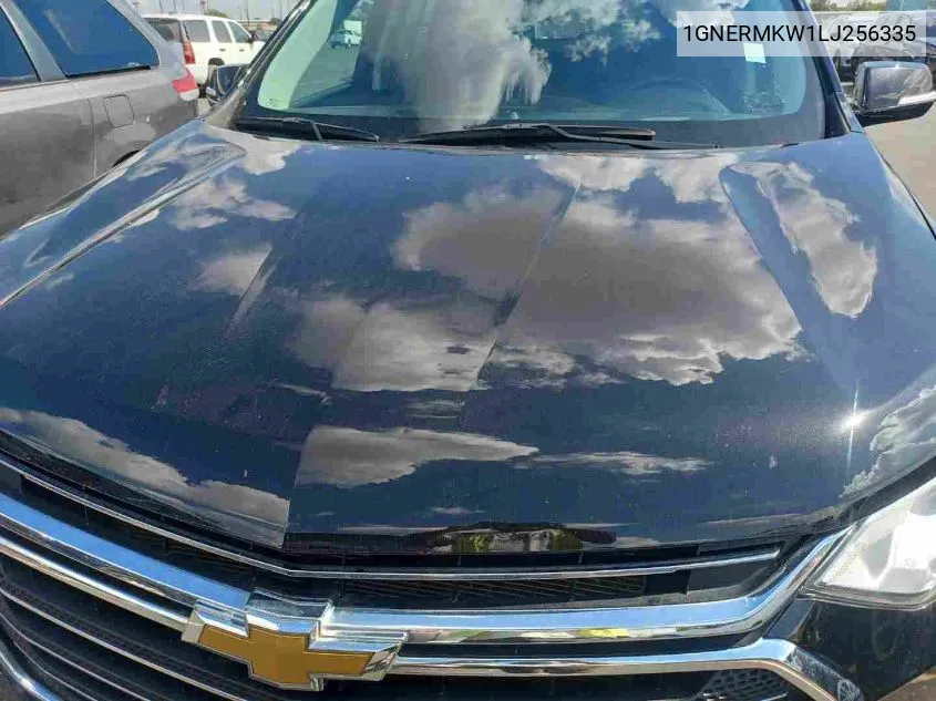 2020 Chevrolet Traverse Lt VIN: 1GNERMKW1LJ256335 Lot: 40781539